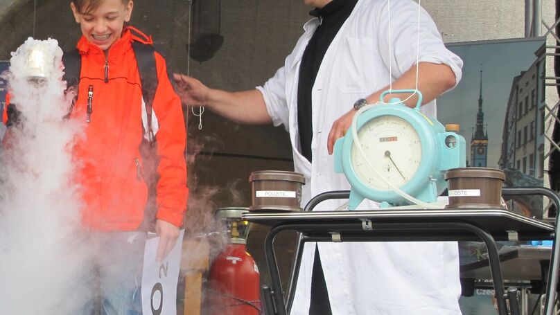 Smokeman zasahuje v Olomouci aneb s Veolií a Oltermem za čisté ovzduší