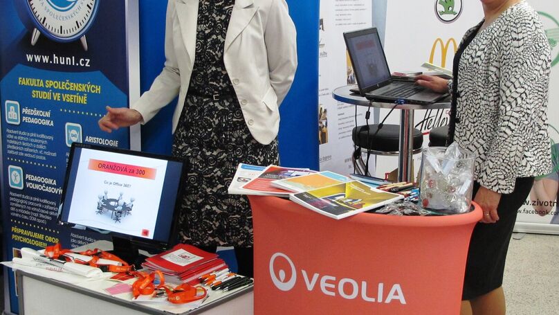 Veolia na výstavě Učeň, středoškolák, vysokoškolák