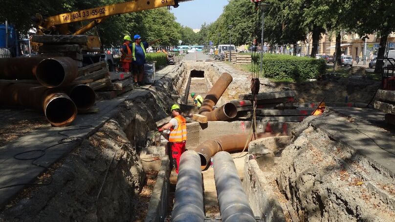 Veolia rekonstruuje hlavní horkovod v Ostravě-Porubě