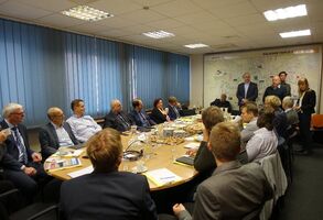 Dánská delegace v Teplárně Olomouc