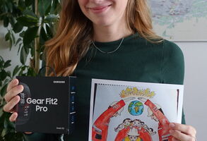 Obrázek ostravské studentky na téma zdraví a bezpečnost uspěl celosvětově