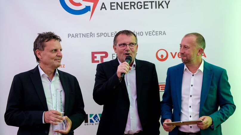 Desátý křišťálový komín za projekty ekologizace pro společnost Veolia Energie