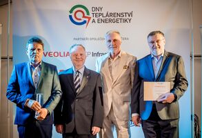 Půlmiliardový projekt modernizace horkovodů v Olomouci získal prestižní ocenění „Křišťálový komín“