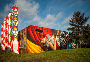 Galerie pod širým nebem! Chemis pro Veolii vytvořil již třetí unikátní Street Art