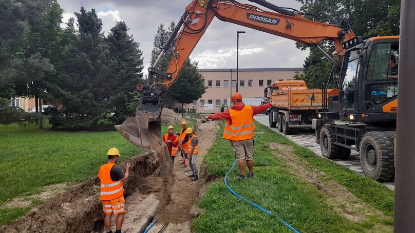 Veolia staví v Olomouci nový horkovod, pomůže snížit emise