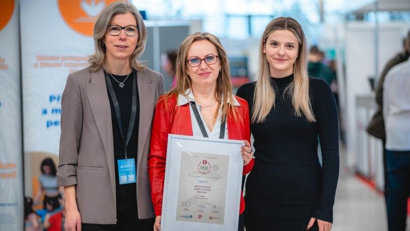 Studenti vybrali Veolii jako druhého nejžádanějšího zaměstnavatele v Moravskoslezském kraji