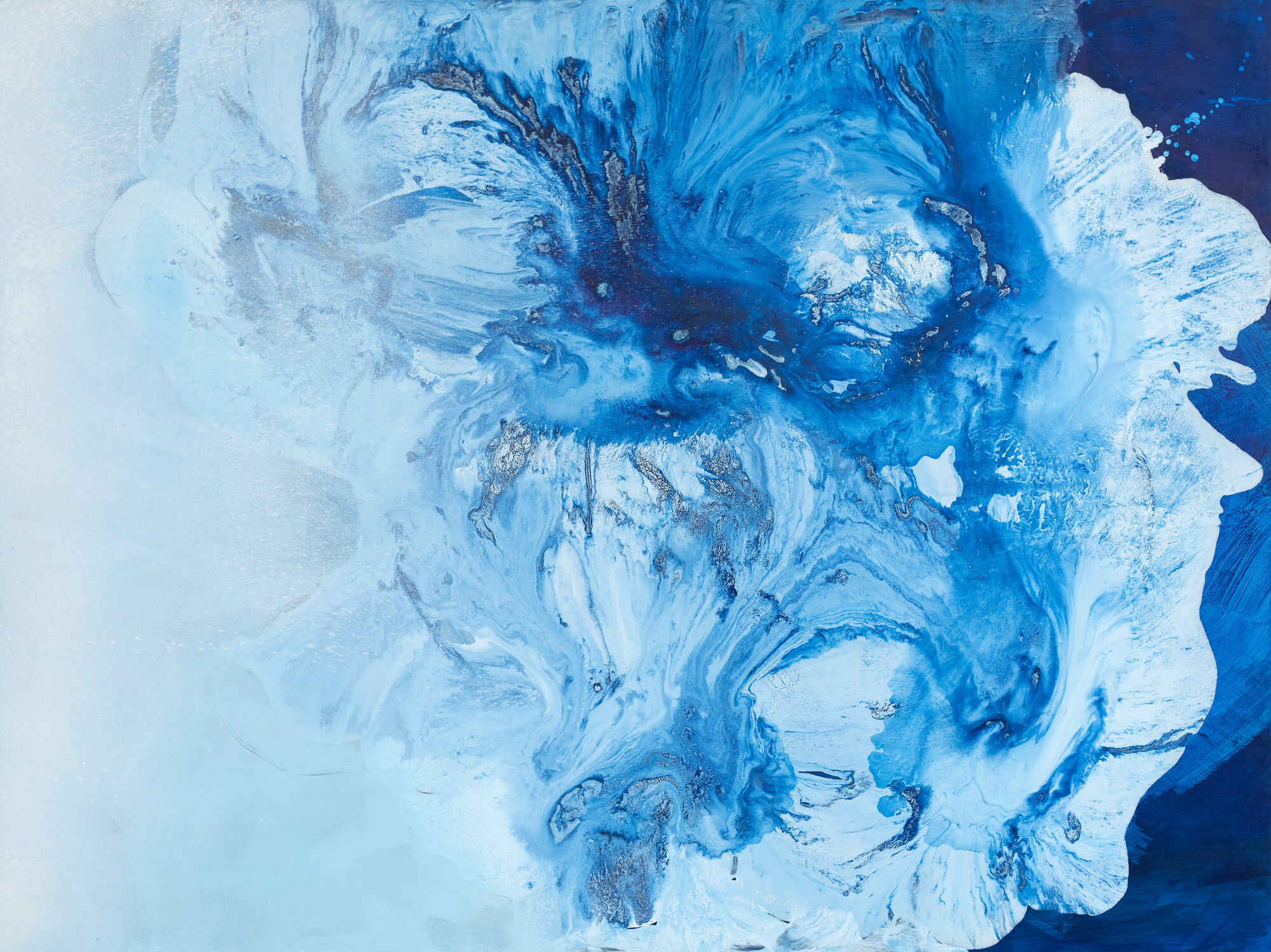 Untitled, 165 x 220, akryl na plátně, 2009 Untitled, 165 x 220, akryl na plátně, 2009