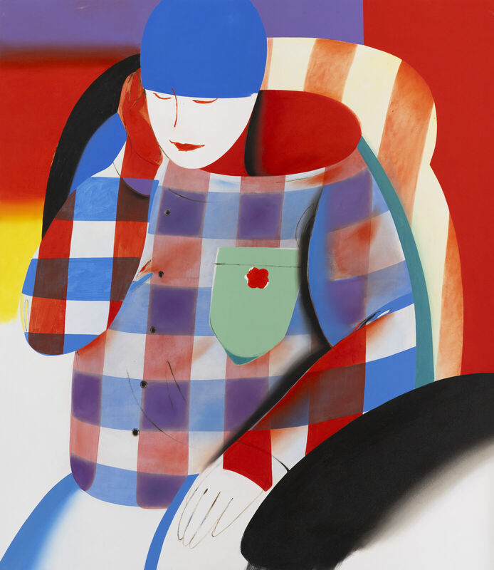 Dear to Me, 150 × 130 cm, olej a akryl na plátně, 2024 Dear to Me, 150 × 130 cm, olej a akryl na plátně, 2024