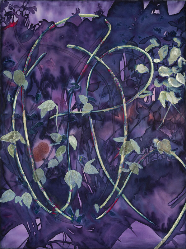 Umbra, 160 x 120 cm, organická barviva na plátně, 2026 Umbra, 160 x 120 cm, organická barviva na plátně, 2026